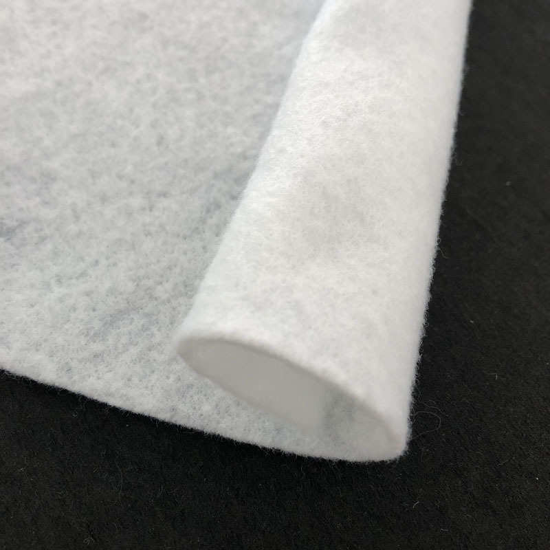 厂家包邮白色1.5米宽100米/卷120克无纺布DIY 辅棉 针刺布 软毛毡