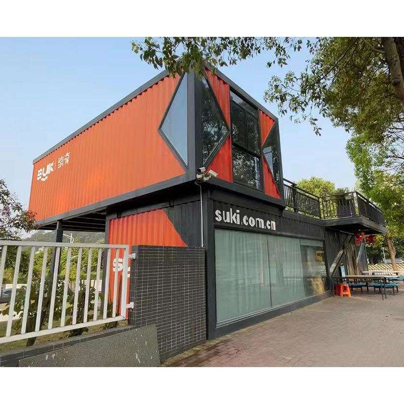 创意街区集装箱 临街商店集装箱商铺办公室超市集装箱商店奶茶店