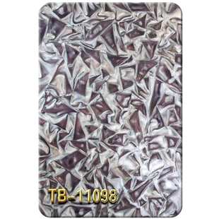 有机玻璃玉石不透光板亚克力不规则波浪纹板PMMA特殊石纹装 饰板材