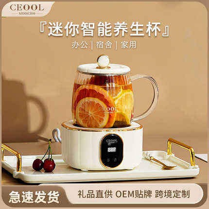 电炖杯多功能养生杯小型迷你电煮茶器加热一人用办公室恒温养生壶