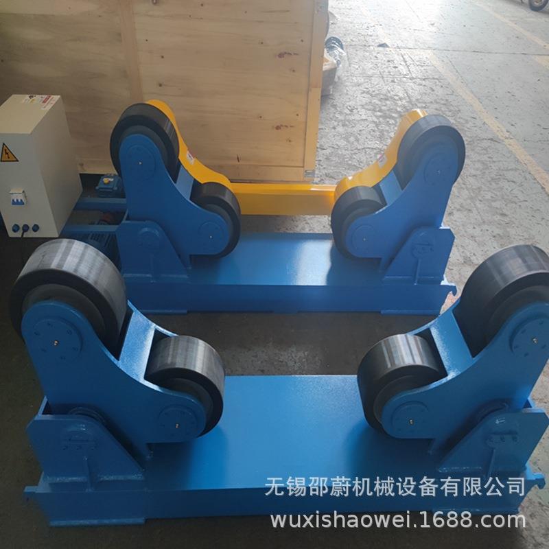 小型可调式焊接滚轮架5吨10吨20吨聚氨酯橡胶滚轮焊接滚轮架
