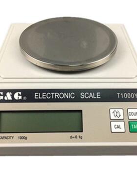 供应双杰G&GT-Y系列电子秤，T500Y电子天平500g/1g交直流两用