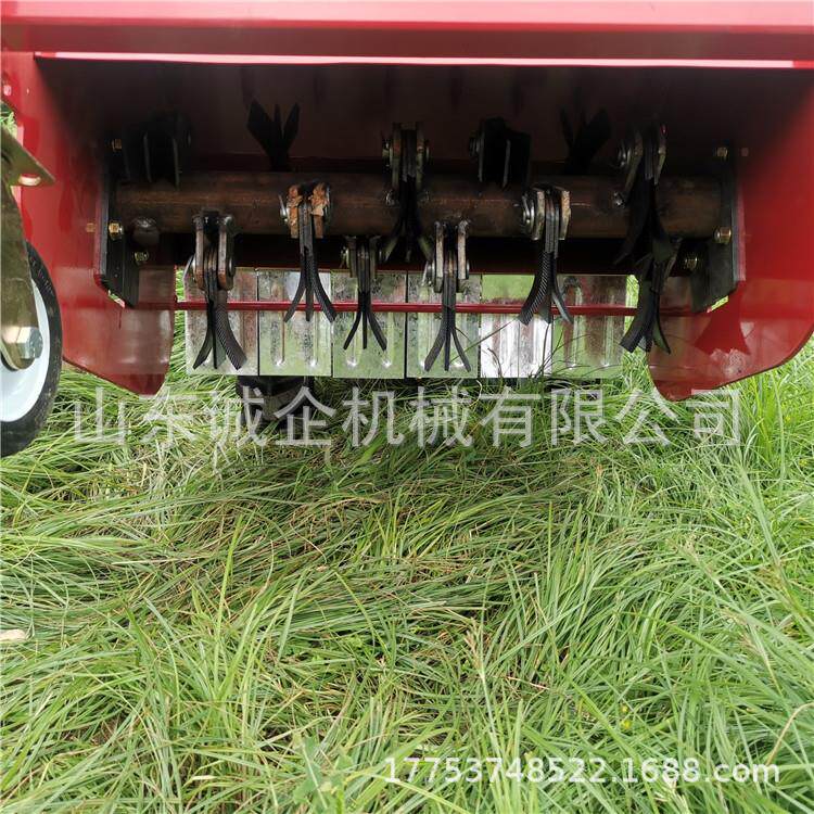 厂家零售手扶果园除草机锰钢甩刀式四轮碎草机农用秸秆还田机