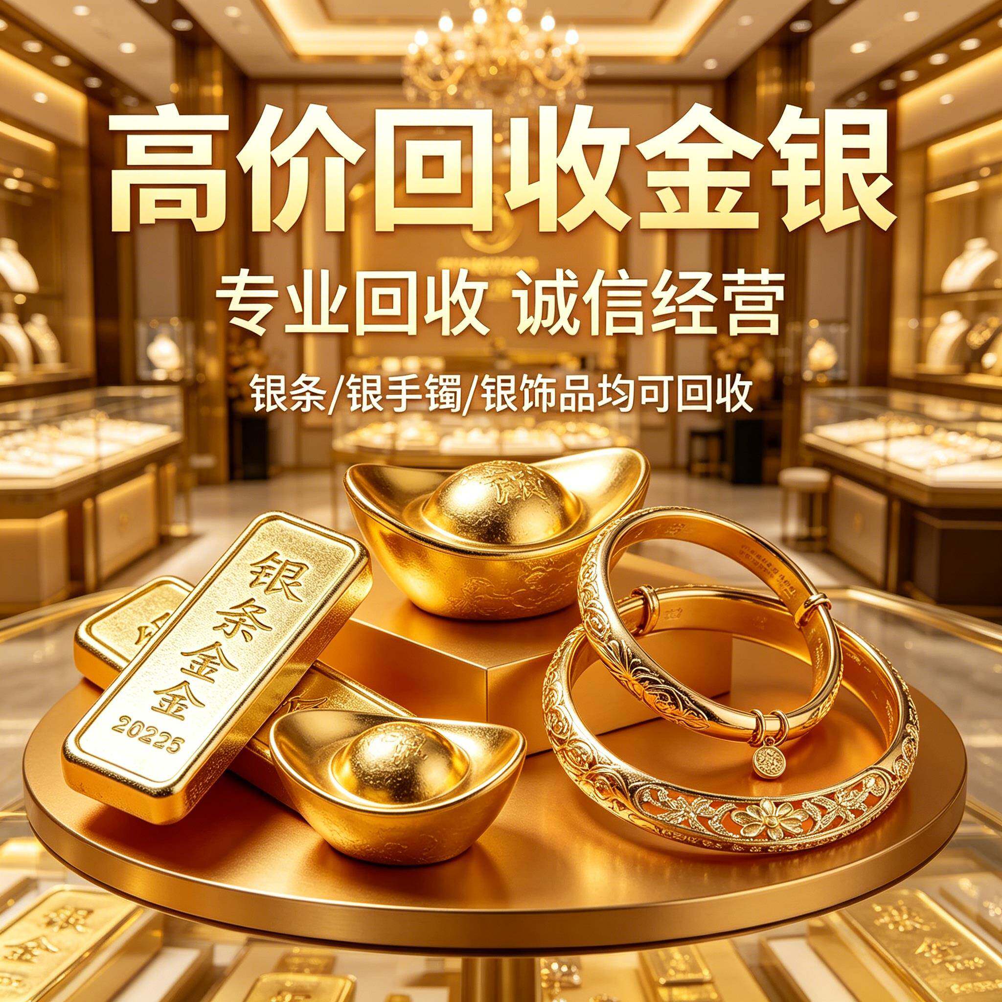 黄金回收高价足金18K金750其它首饰