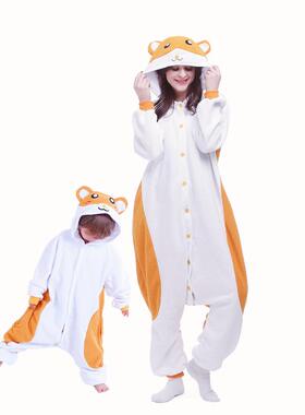 Children Hamster Cartoon Cosplay Onesies Unicorn Pajamas Kid