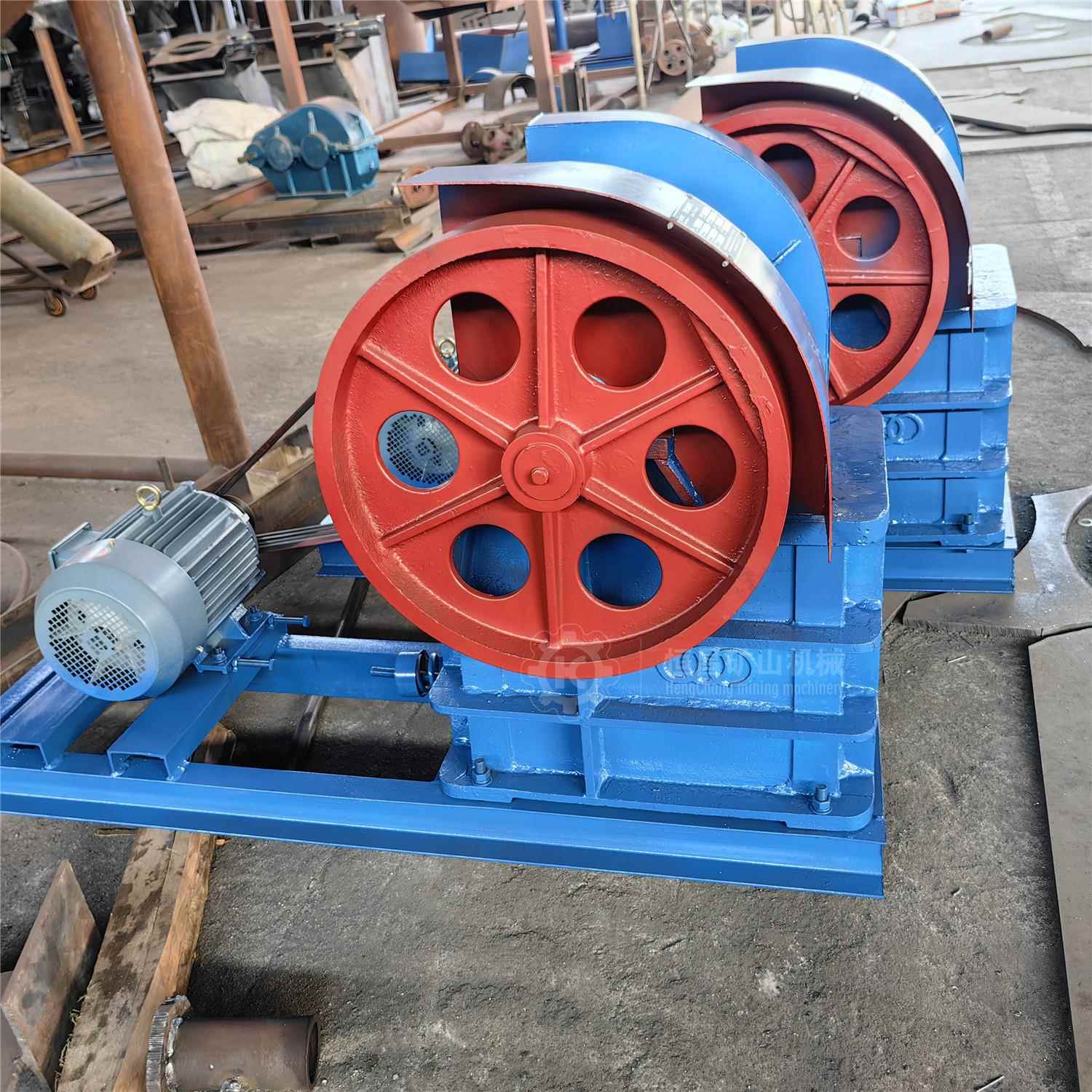 小型1石50*20砂石路骨料5颚式破石机械公石块PE150x25碎鄂式破碎