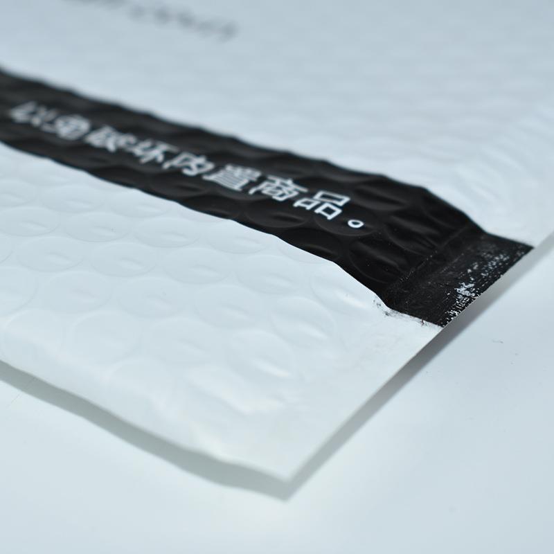 宁波快防水防珠震加厚白色光膜气泡袋自ANK封打包泡沫袋复合信封
