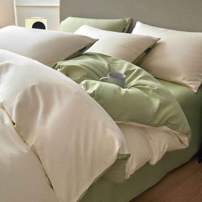 春季纯棉被套单件家用双人全棉被罩简约纯色宿舍被套单买床上用品,床上用品,学生床品套件,淘宝优惠券,粉丝福利购,淘宝优惠卷