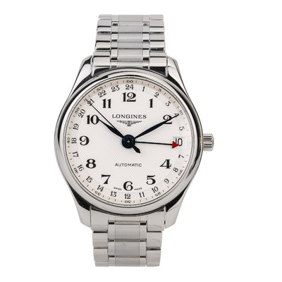 [9.8新]浪琴名匠两地时自动机械手表男表L2.718.4.70.6表径42mm