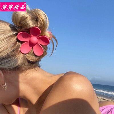 Hairpin Flower catch clip female hair accessories bangs clip