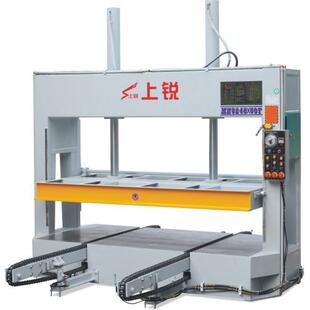 50吨送料压板机平面层压机木地板铝蜂窝板门板刨花板冷压机