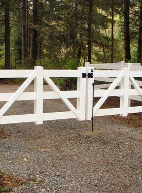 P地VC护栏配黑色LGI/白色销护式栏件门配件店内款齐全护栏柱帽