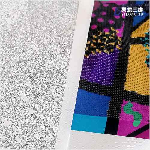 创纸工业级速彩色喷墨打印机BYC168-业油画布小批量全箱自动高数