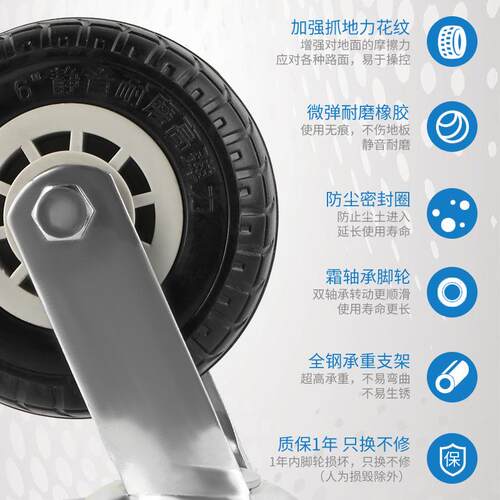 厂家供折叠耐KED用重型方直管静音高平板车载钢重加厚管拉货手推