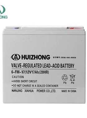 HUIZHONG汇众蓄电池12V65AH直流屏6-GFM-65机房UPS电源EPS消防