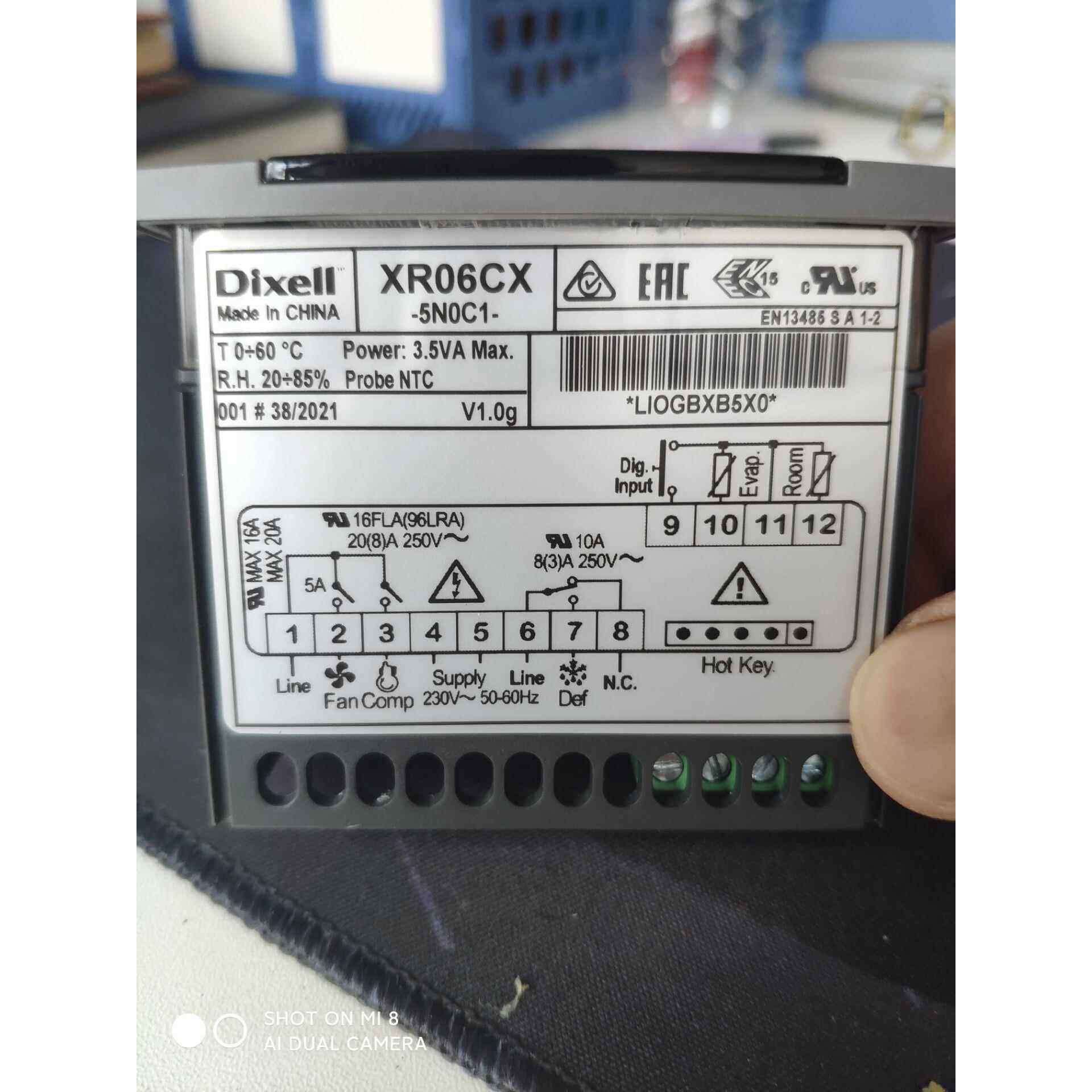 一套 dixell XR06CX-5N0C1全新 小精灵电子温度控制器 冷库温控器