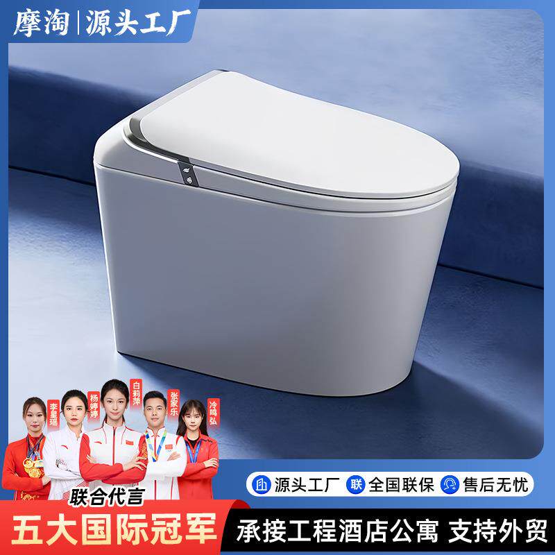 潮州卫浴智能马桶全自动洗屁股家用电动坐便器承接跨境外贸英文版