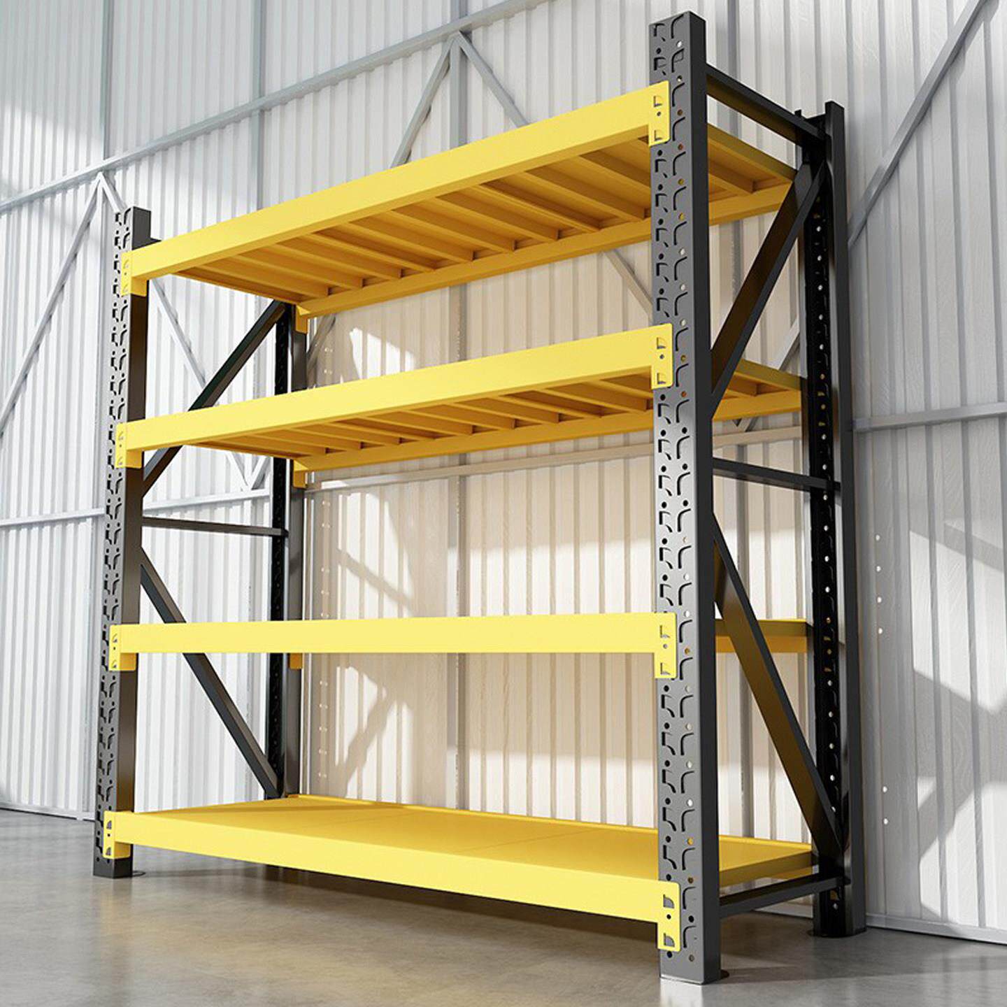 仓储货架置物架重型多层车库简约家用快递小型多功能收纳架储物架