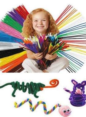 100pcs kindergarden diy chenille stems pipe cleaners