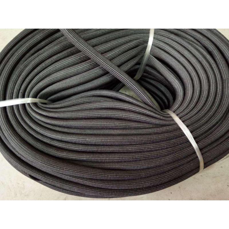 玻璃纤维黑色定纹管 耐高温套管 黄腊管高温管 玻纤管 阻燃管