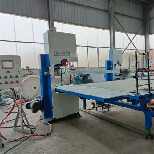 小型带锯黄表纸切割机方块烧纸切块设备大台面电动切纸机亚富机械 - 封面