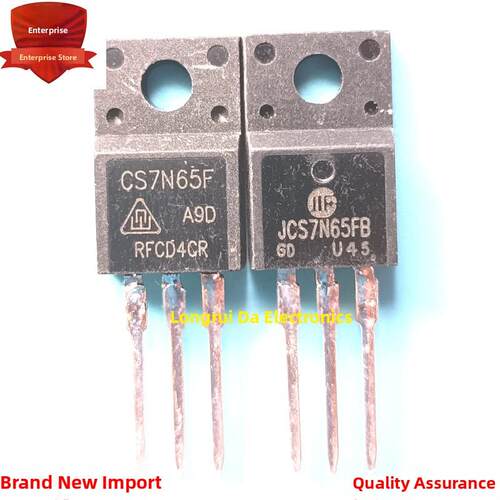 全新进口原装 CS7N65F JCS7N65FB TO-220F MOS场效应管 7A 650V