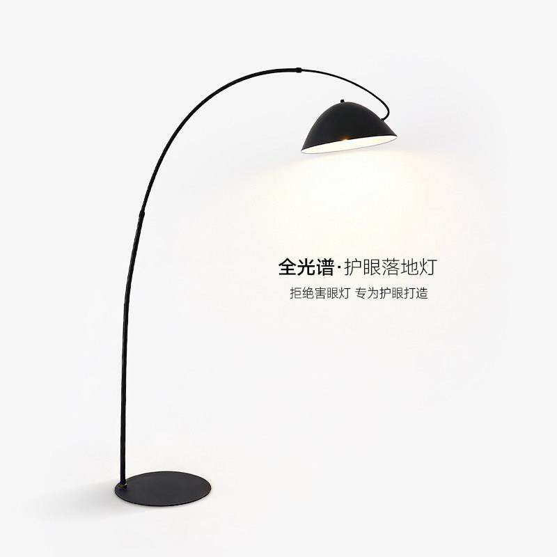 钓鱼灯落地灯北欧后现代简约客厅沙发边轻奢创意书房卧室立式台灯