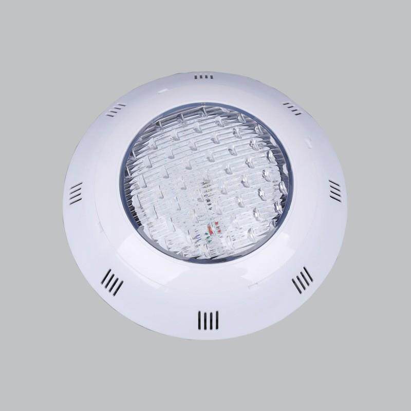跨境LED泳池灯爱克挂壁式IP68射灯12W18W水底灯七彩遥控水底灯