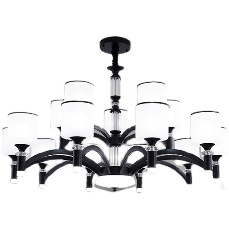 2025年新款北欧客厅吊灯现代简约大厅大灯家用大气轻奢餐厅卧室灯