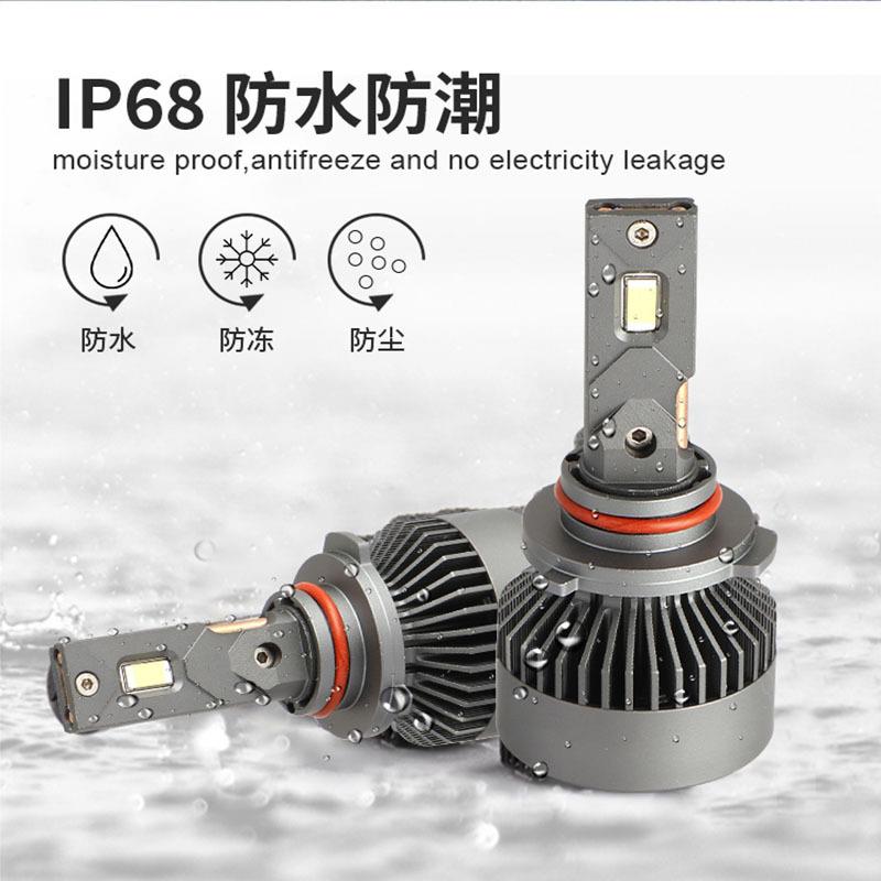 跨境热销T8双铜管大功率led汽车大灯灯泡适用原车改装升级远近光