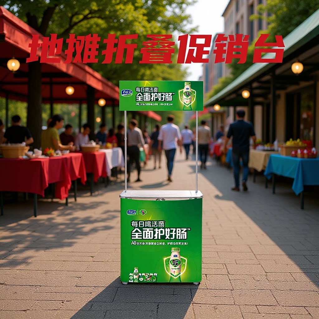 折叠促销台摆摊试吃台