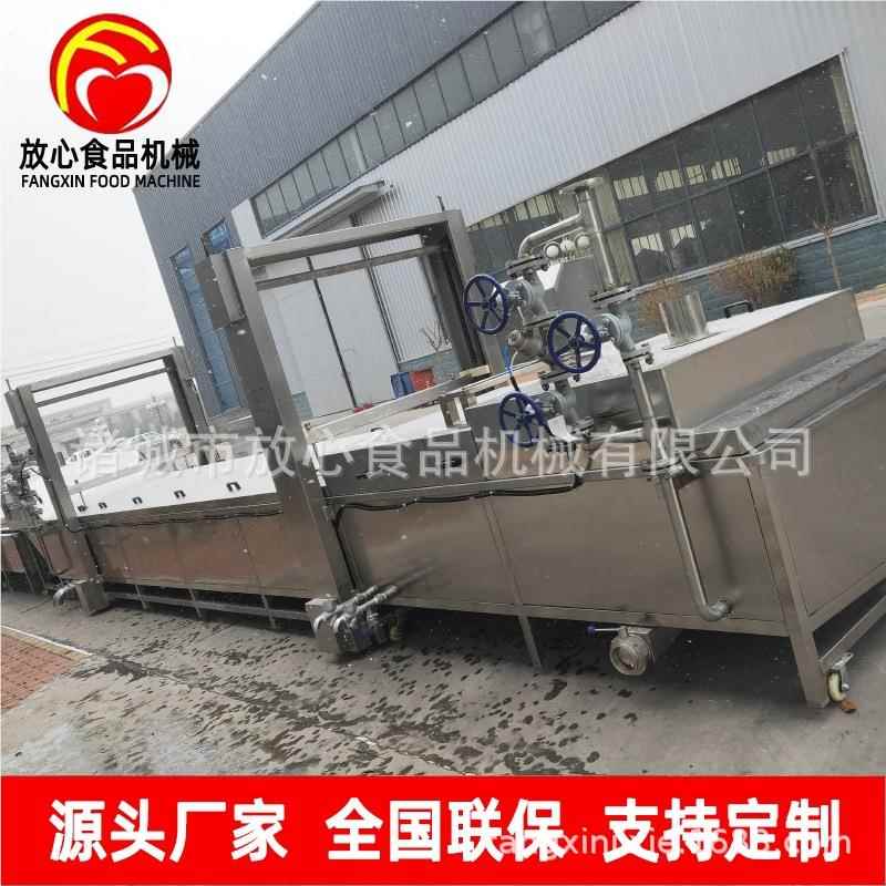 双层水饺蒸煮 连续式玉米FX-800蒸煮机 果蔬机漂烫蒸煮流水带线网