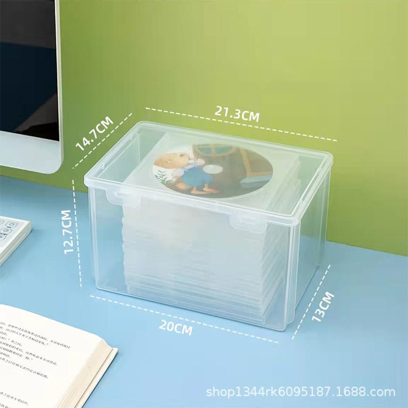 DVD透明防尘CD收纳收纳首饰盒