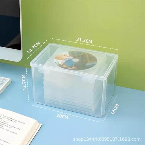 DVD透明防尘CD收纳收纳首饰盒