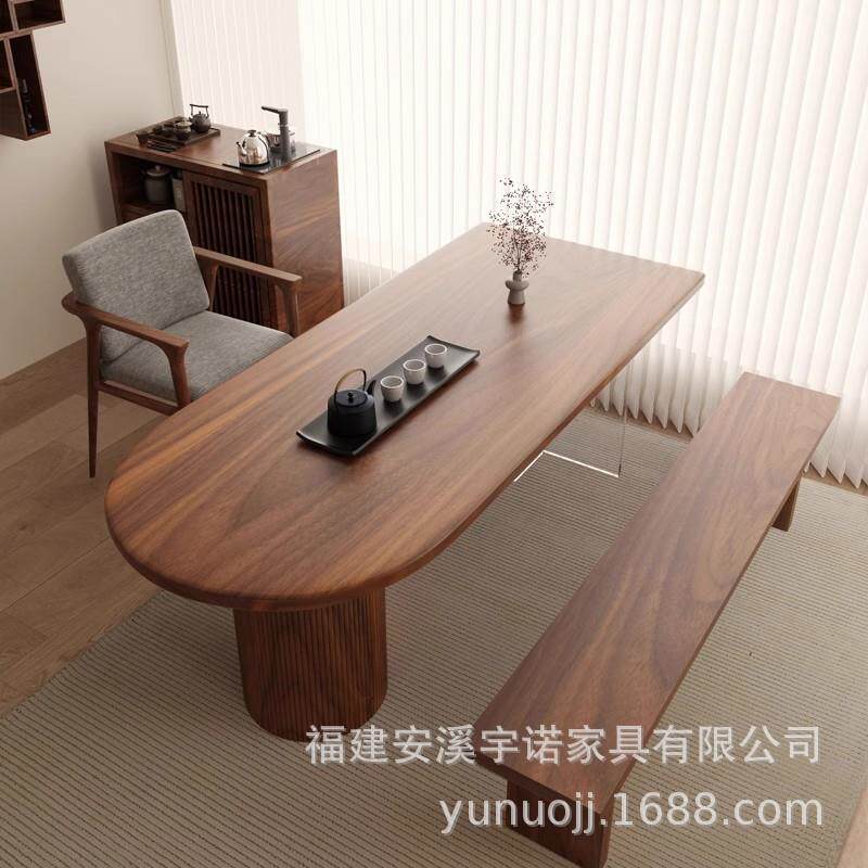 宇诺现代简约小户型泡茶桌家用茶几茶桌会客桌组合吃饭桌子洽谈桌