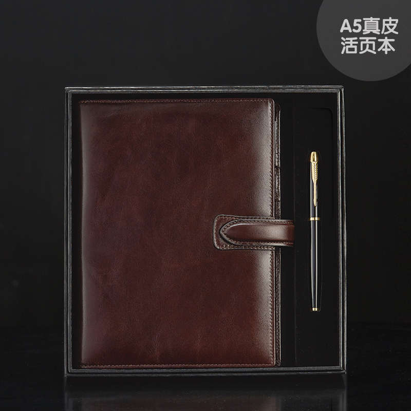 【真皮笔记本】【手工牛皮记事本】礼品日记本a5复古多功能本子办