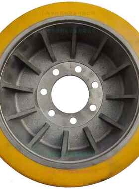 林65587德1.4吨轮动堆垛车转向主动轮子330×135×电0方向轮轱9辘