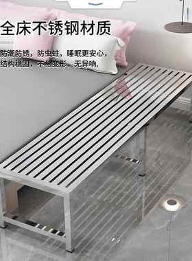 不锈钢拆拼接儿童F76877H8床制长扩宽延边儿加童边床可定装加高护