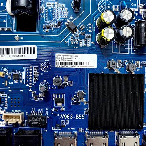 原创乐视D55Cucnn网络三合一电视主板Cv963-B55屏幕Hv550Qub-F1D