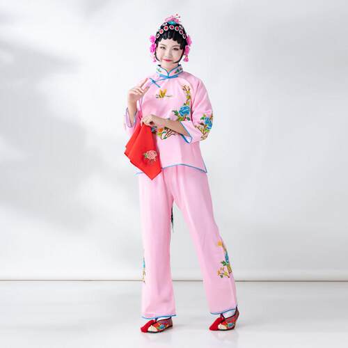 戏服装女花旦京剧古装越剧新款演出头饰戏曲水袖小旦戏剧衣服戏服