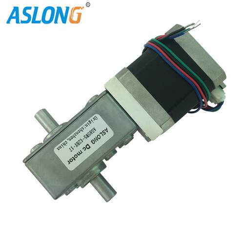 ASLONG A58SW-42BYS 4线步进减速电机 直流步进齿轮减速马达