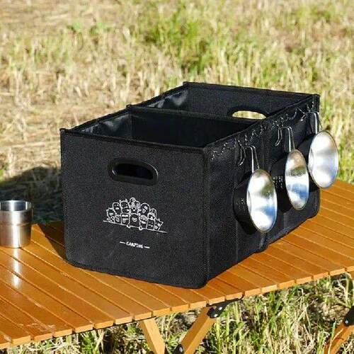 Camping Organizer Bin Foldable Camping Storage Organizer