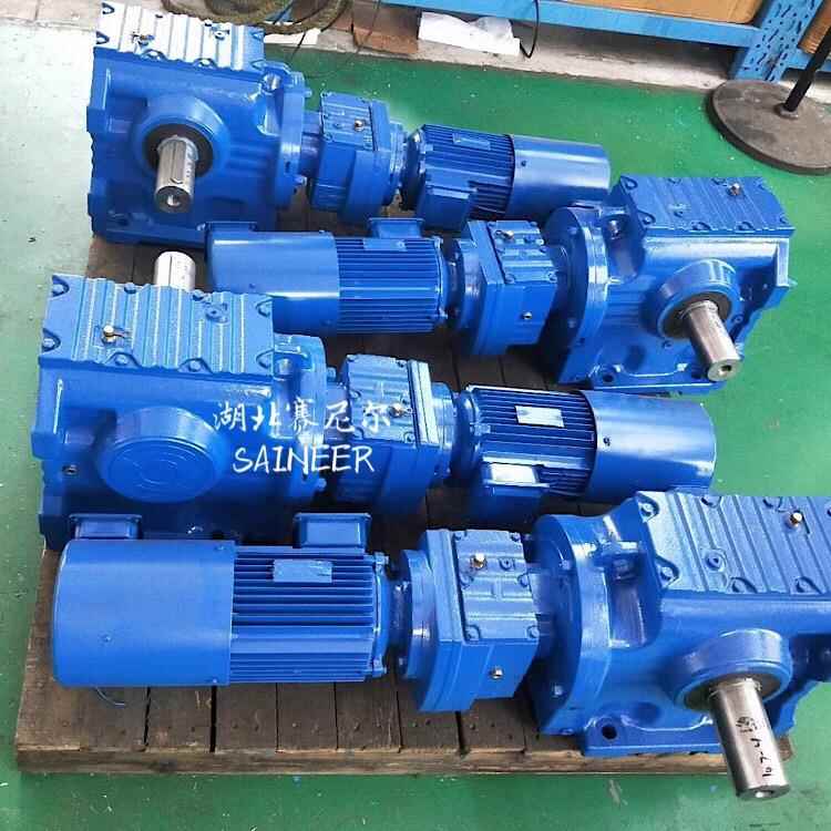 湖北咸宁K系列KF77/KAB87/KF107硬齿面齿轮减速机厂家