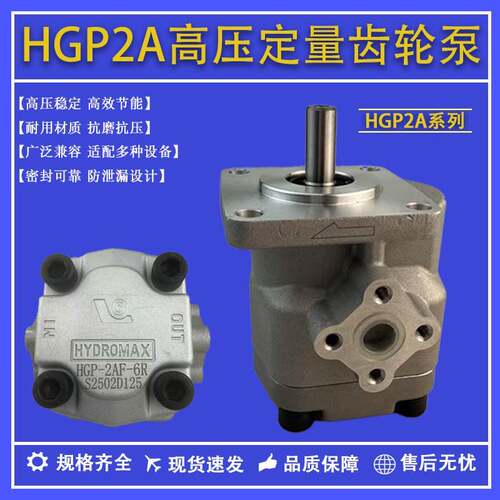 HGP2A高压齿轮泵 液压油泵 液压齿轮泵HGP-2A-6R HGP-2A-8R