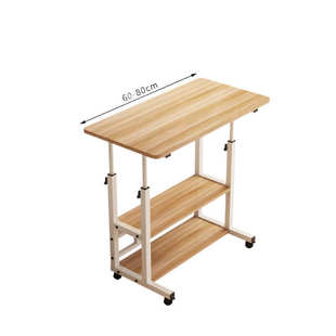 床边桌可移动升降电脑桌桌子简易书桌学生宿舍卧室学习桌家用懒人