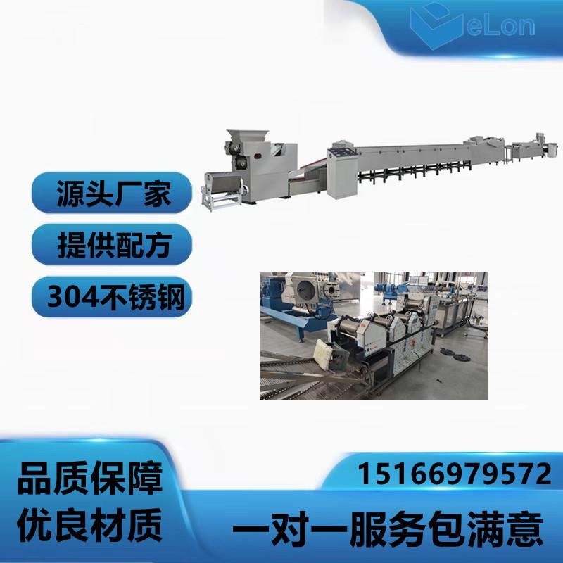大型青稞方便面生产线青稞面加工设备非油炸青稞面条机械荞麦面
