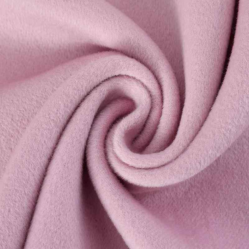 20111P+830g10羊毛高支双面呢布粗料0秋冬21101P+大衣外套纺毛呢