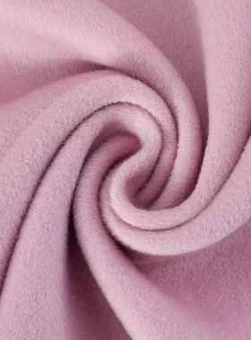 21101P+830g100料羊呢毛高支双面布秋冬大衣外粗纺毛呢WTB套面料