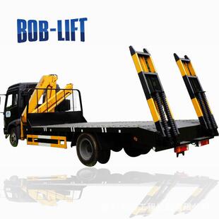 巴布4折臂随车吊液载压车吊车运机卡起重机小型车吨载起SQ4ZA2重