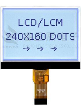 工厂直销3.3寸点阵屏240x160点阵数液晶屏模组仪器仪表屏COG点阵